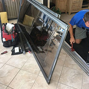 sliding glass door frame repair Meadow Woods